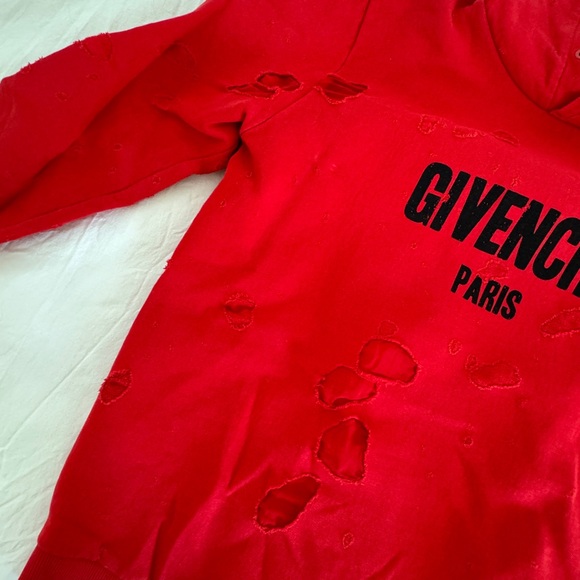 Givenchy Red Hoodie, size M - Picture 3 of 6